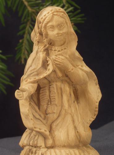 Detailansicht Maria im barocken Stil